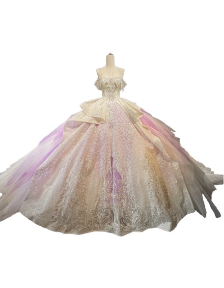 Colorful wedding tutu skirt